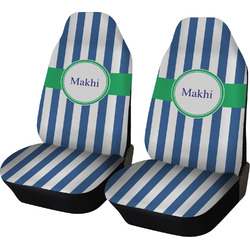Stripes Car Seat Covers (Set of Two) (Personalized)