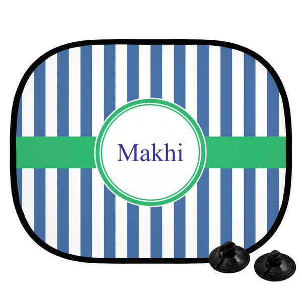 Custom Stripes Car Side Window Sun Shade (Personalized)
