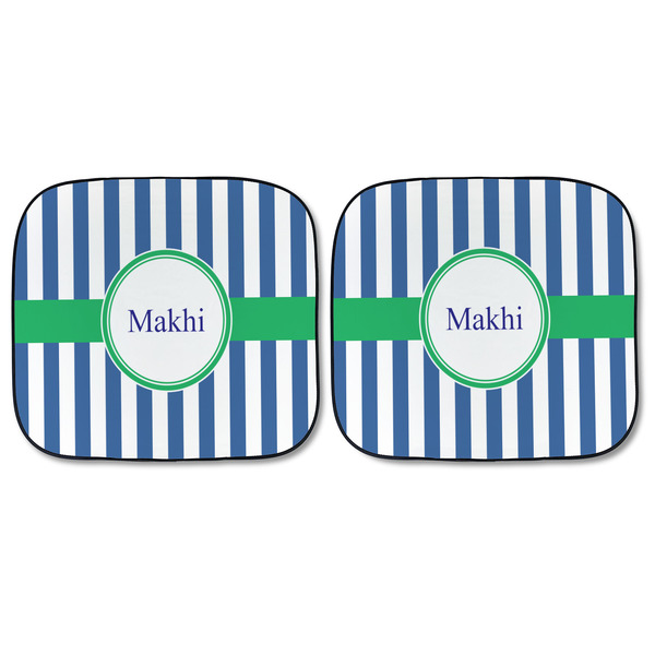 Stripes Car Sun Shades - FRONT