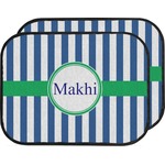 Stripes Car Floor Mats (Back Seat) (Personalized)