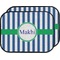 Stripes Car Floor Mats (Back Seat) (Personalized)
