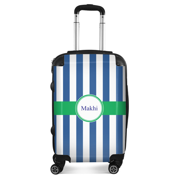 Custom Stripes Suitcase - 20" Carry On (Personalized)