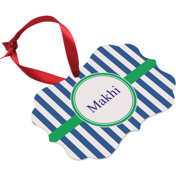 Stripes Christmas Ornament