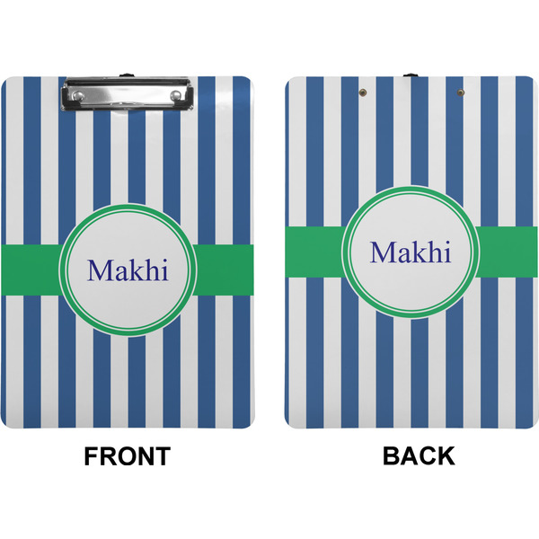 Stripes Clipboard (Letter) (Front + Back)