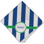 Stripes Cloth Dinner Napkin - Single w/ Name or Text
