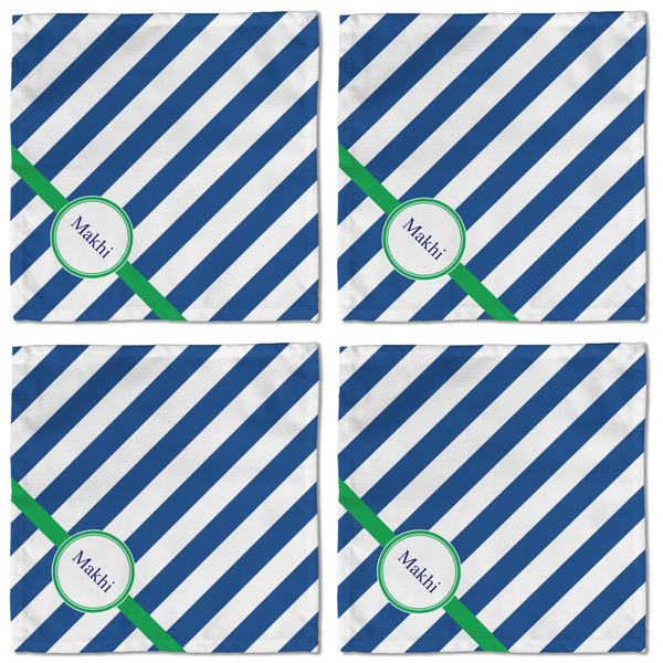 Stripes Cloth Napkins - Personalized Lunch (APPROVAL) Set of 4