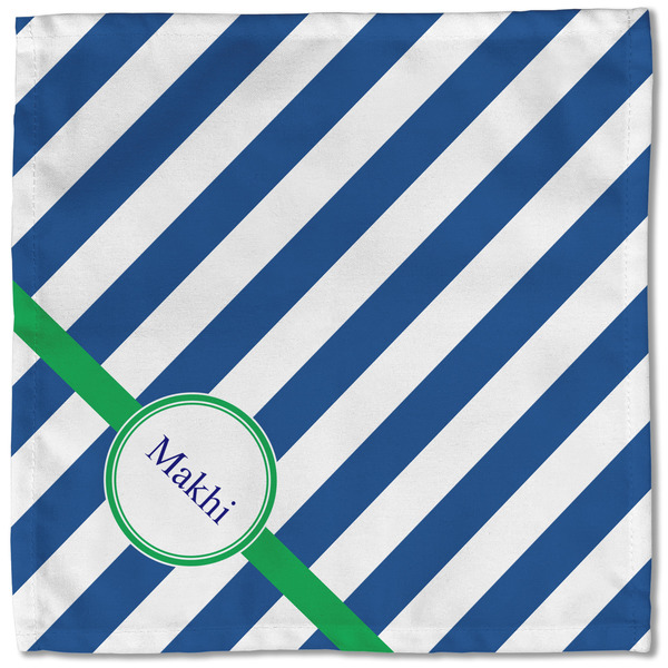 Stripes Cloth Napkins - Personalized Lunch (Single Full Open)