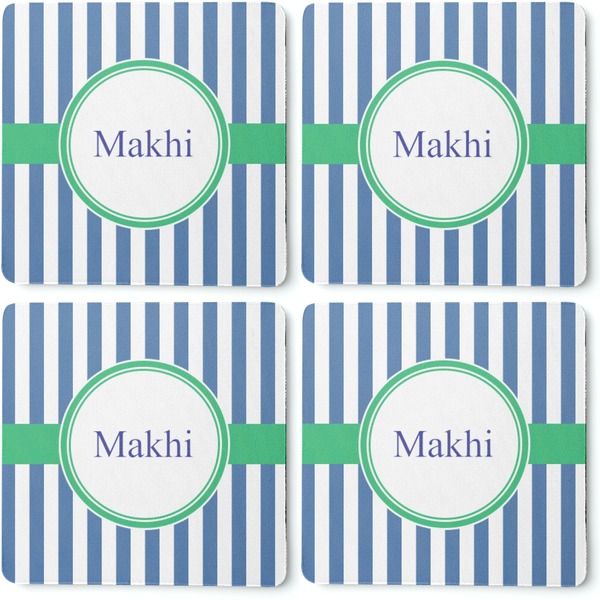 Stripes Coaster Rubber Back - Apvl