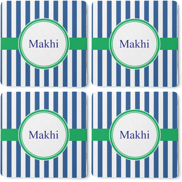 Stripes Coaster Rubber Back - Apvl