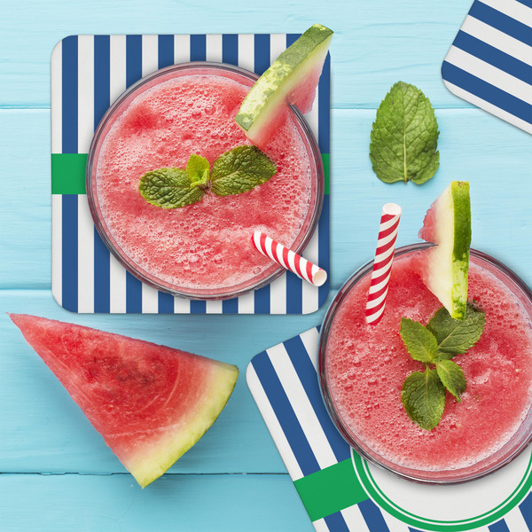 Stripes Coaster Set - LIFESTYLE