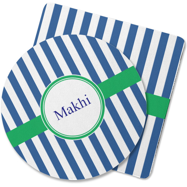 Custom Stripes Rubber Backed Coaster (Personalized)