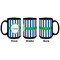 Stripes Coffee Mug - 15 oz - Black APPROVAL