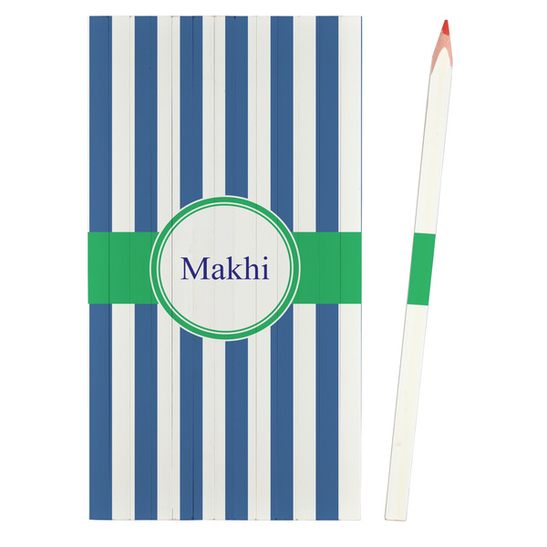 Stripes Colored Pencils - Front View