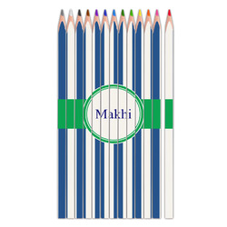 Stripes Colored Pencils (Personalized)
