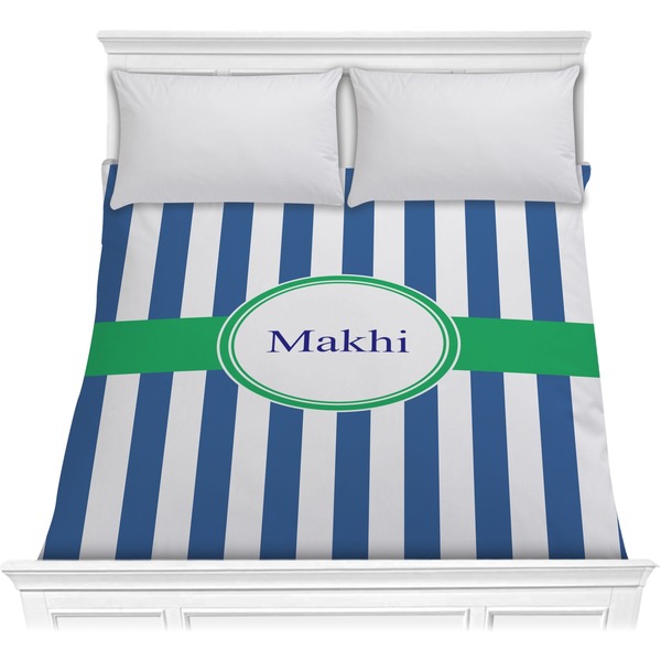 Custom Stripes Comforter - Full / Queen (Personalized)