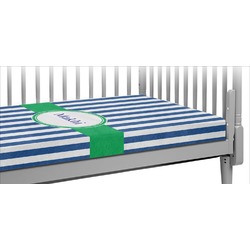 Stripes Crib Fitted Sheet (Personalized)
