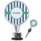 Stripes Wine Bottle Stopper (Personalized)
