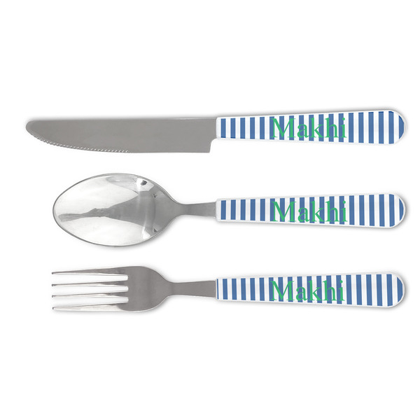 Custom Stripes Cutlery Set (Personalized)