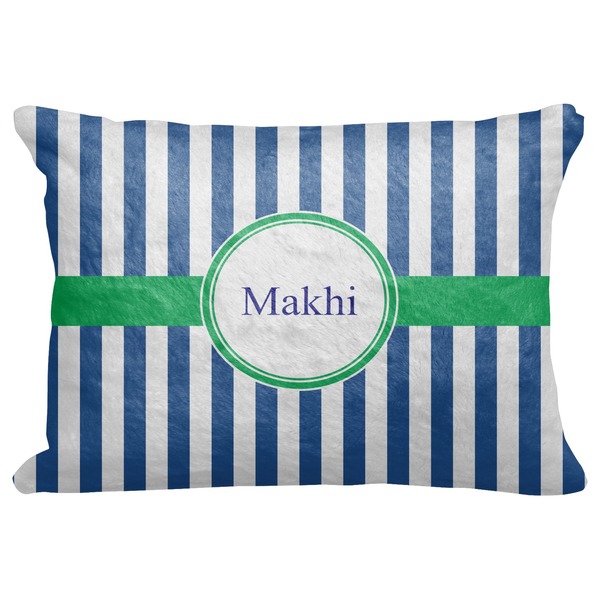 Custom Stripes Decorative Baby Pillowcase - 16"x12" (Personalized)