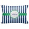 Stripes Decorative Baby Pillowcase - 16"x12" (Personalized)