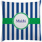 Stripes Decorative Pillow Case (Personalized)