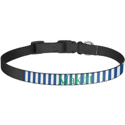 Stripes Dog Collar - Large (Personalized)
