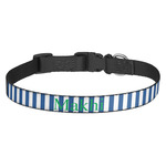 Stripes Dog Collar - Medium (Personalized)