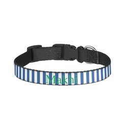 Stripes Dog Collar - Small (Personalized)