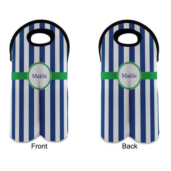 Stripes Double Wine Tote - APPROVAL (new)