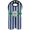 Stripes Double Wine Tote - Front (new)