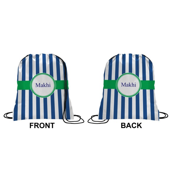 Stripes Drawstring Backpack