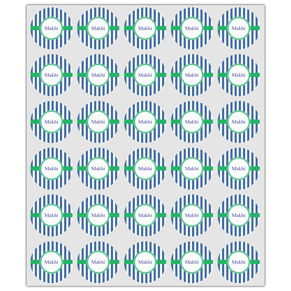 Stripes Drink Topper - XSmall - Set of 30