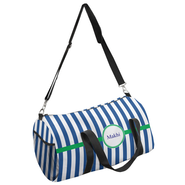 Custom Stripes Duffel Bag - Large (Personalized)
