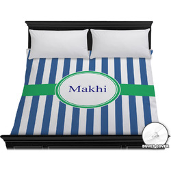Stripes Duvet Cover - King (Personalized)