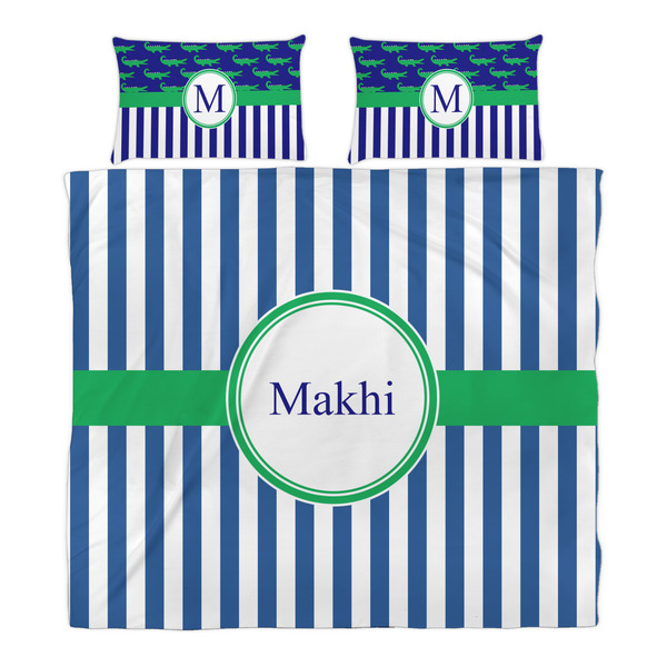 Stripes Duvet Cover Set - King - Alt Approval