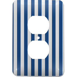 Stripes Electric Outlet Plate
