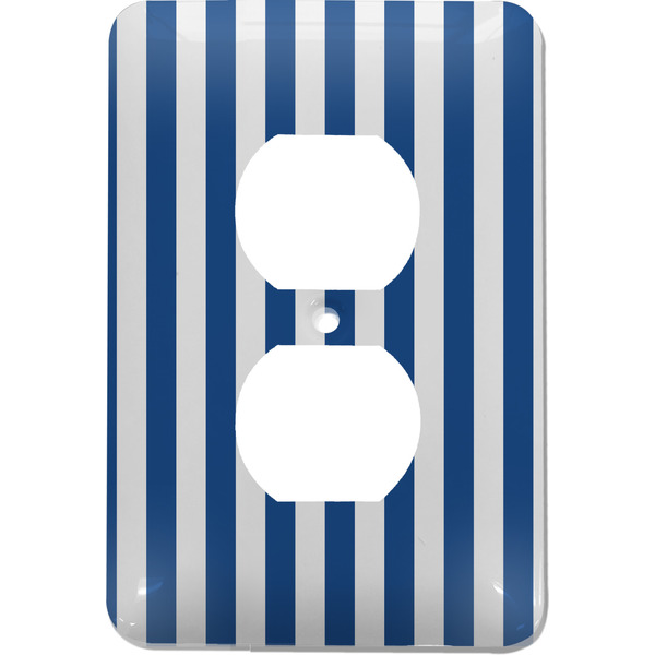 Custom Stripes Electric Outlet Plate
