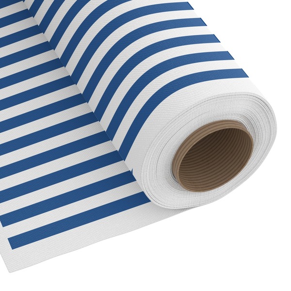 Custom Stripes Fabric by the Yard - Cotton Twill