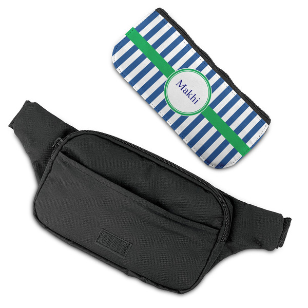 Stripes Fanny Packs - FLAT (flap off)