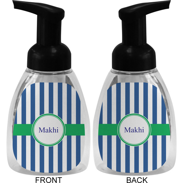 Stripes Foam Soap Bottle (Front & Back)