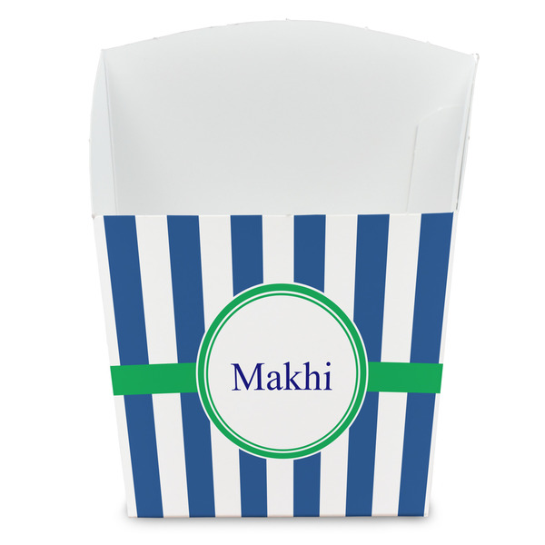 Custom Stripes French Fry Favor Boxes (Personalized)