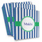 Stripes 3 Ring Binder - Full Wrap (Personalized)