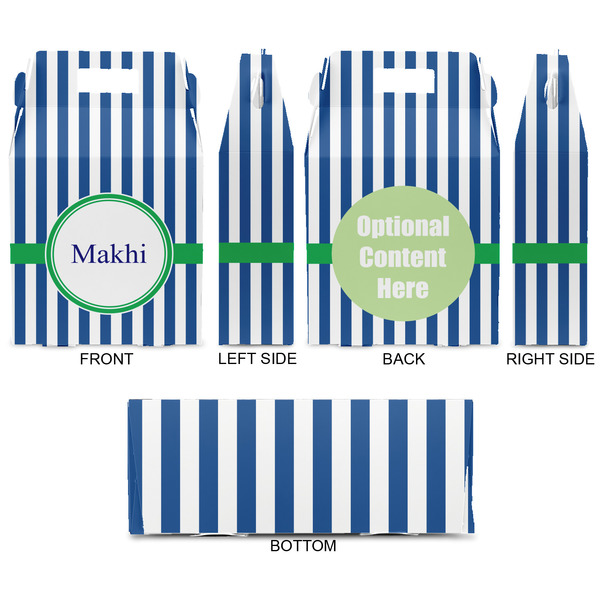 Stripes Gable Favor Box - Approval
