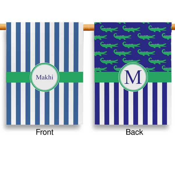 Stripes Garden Flags - Large - Double Sided - APPROVAL