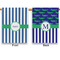Stripes Garden Flags - Large - Double Sided - APPROVAL