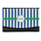Stripes Genuine Leather Women's Wallet - Small (Personalized)