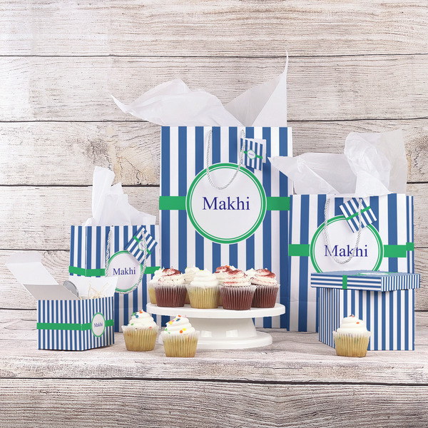 Stripes Gift Bags - In Context