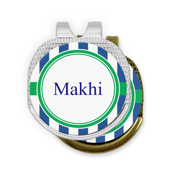 Stripes Golf Ball Marker Hat Clip - PARENT/MAIN