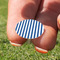 Stripes Golf Tees & Ball Markers Set - Marker