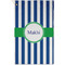 Stripes Golf Towel - Poly-Cotton Blend - Small w/ Name or Text